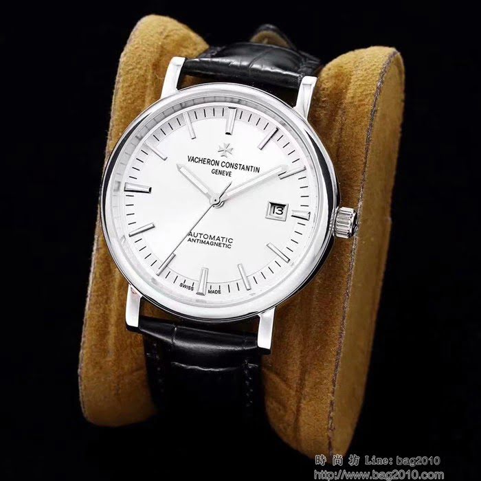 江詩丹頓 Vacheron Constantin YG廠 2019首發新款 縱橫升級版 821A零返修機芯 超強夜光 深度防水 男士腕表  wssb5045